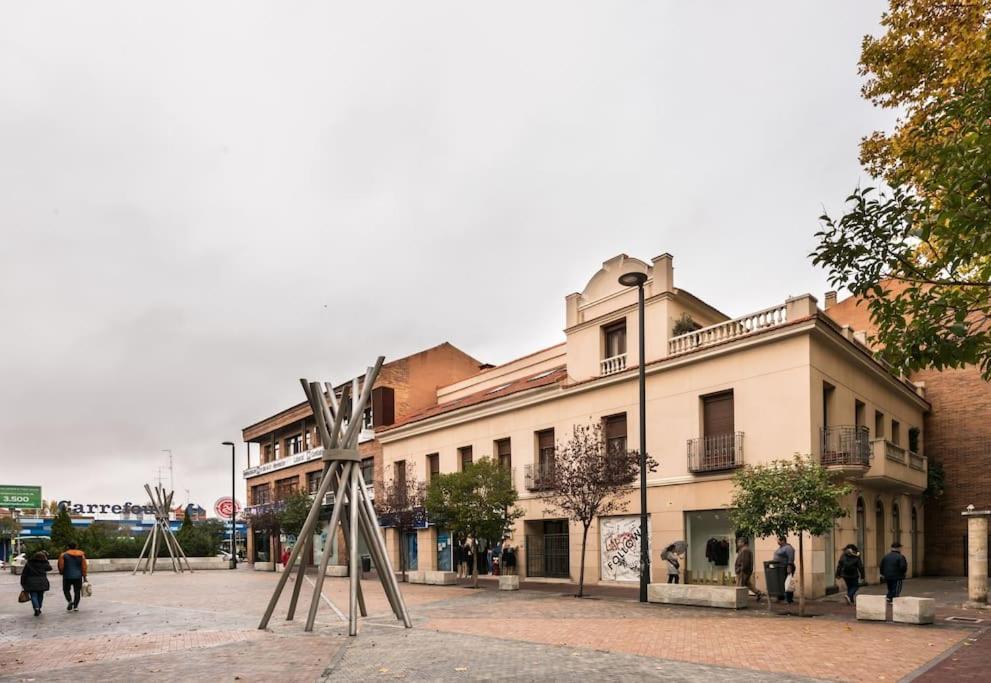 Atico Con Terraza Y Chimenea Junto A Universidad Alcalá de Henares Eksteriør bilde